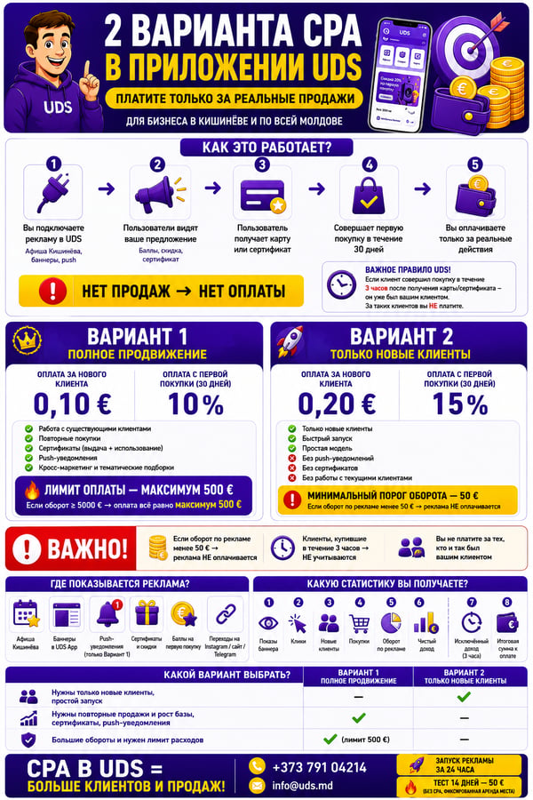 Exemplu de banner publicitar UDS